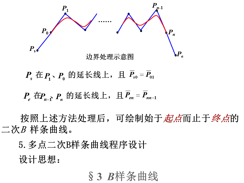 B样条曲线拟合原理「建议收藏」