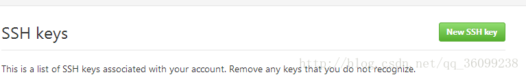 new ssh key