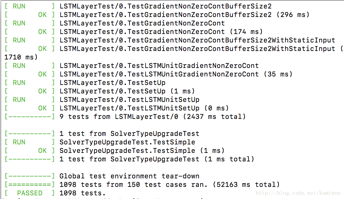 Mac Osx10 12 上安装配置caffe 无gpu Kamiwon的博客 Csdn博客