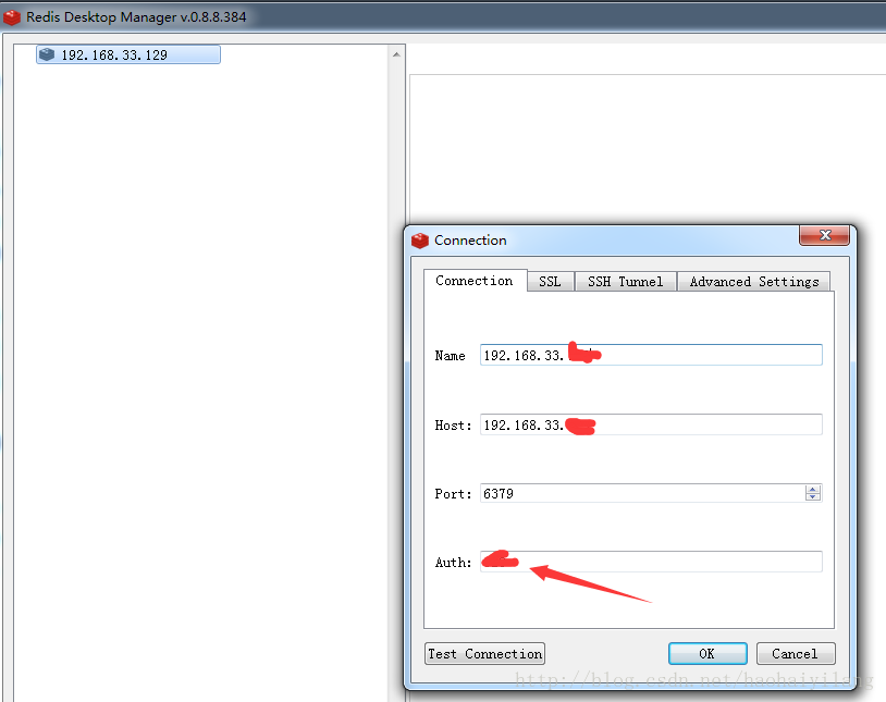 Redis Desktop Manager连接Redis的坑