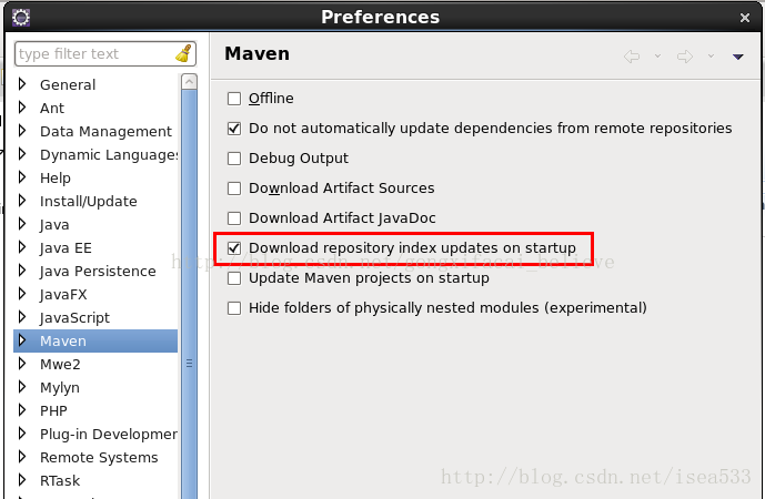 Maven报错：Index downloads are disabled, search result may be