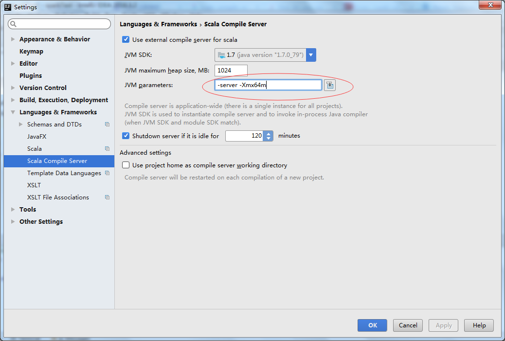 Scala Compile Server Error Could Not Create The Java Virtual Machine Error A Fatal Exception 愤怒的苹果ext的博客 Csdn博客