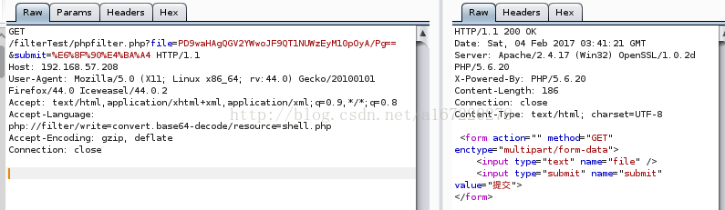 
			
				php://filter漏洞利用实例			