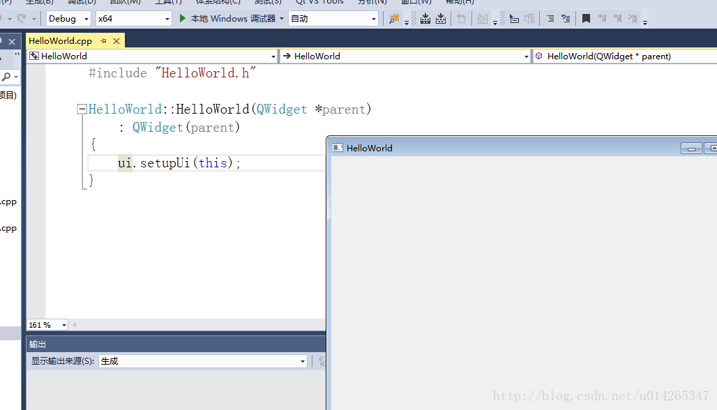 VS2015+Qt5.8 联合配置