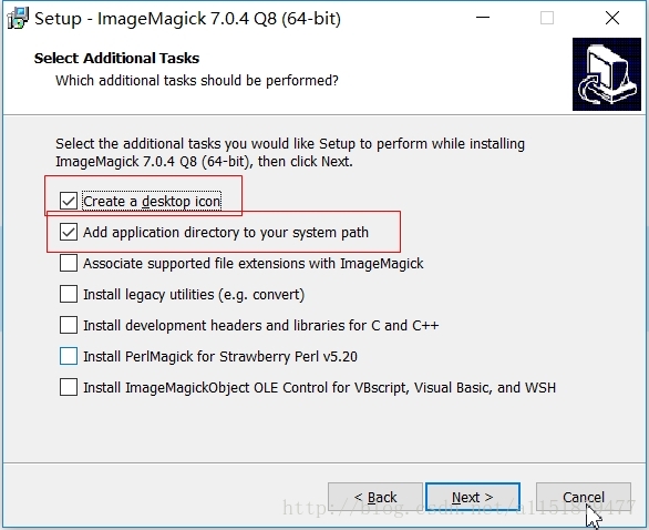 Installation of win10_php_imagick extension