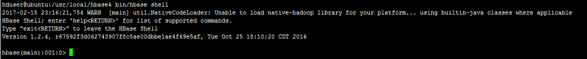 Ubuntu Server安装Apache HBase