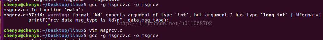 linux c之提示format‘%d’ expects argument of type ‘int’, but argument 2 has type ‘long int’ [-Wformat