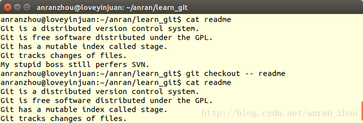 git checkout