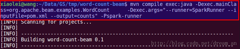 Apache Beam WordCount编程实战及源码解读