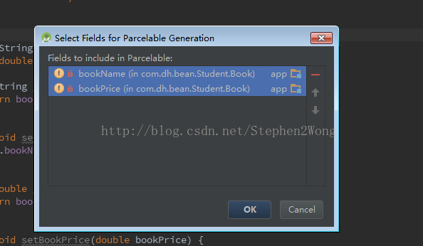 Android序列化Parcelable、Serializable