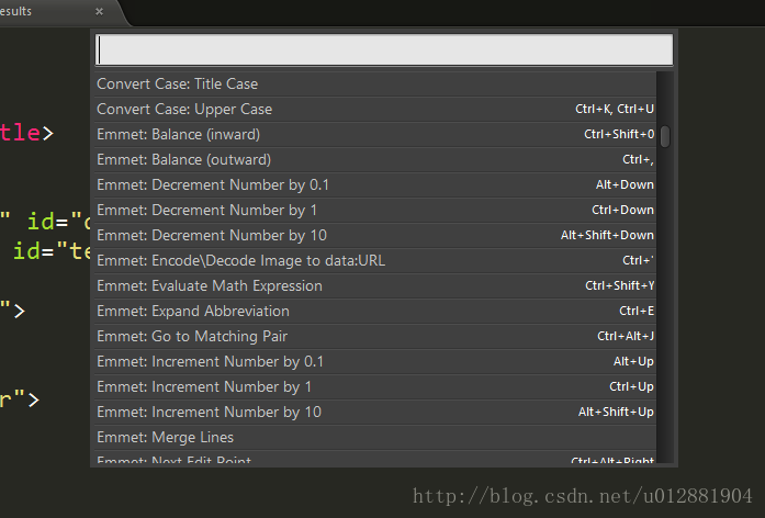 sublime text3 安装插件，以及Zen Coding 写法简单了解