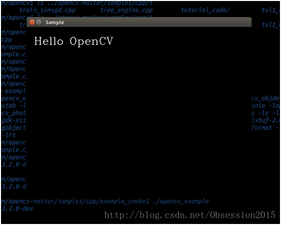 （一）Opencv3.2在Ubuntu14.04下的环境搭建