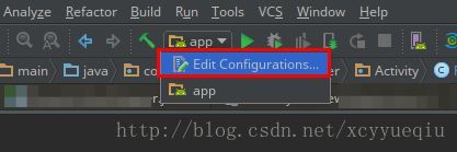 Edit Configurations...