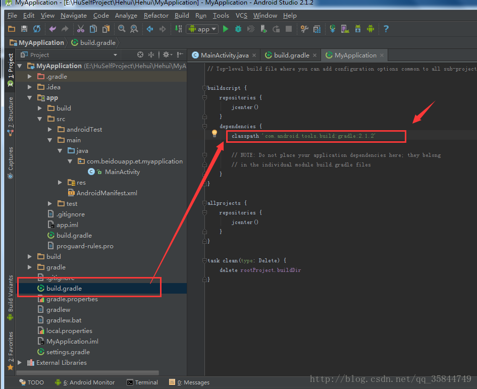 Android error cause com android build gradle internal model