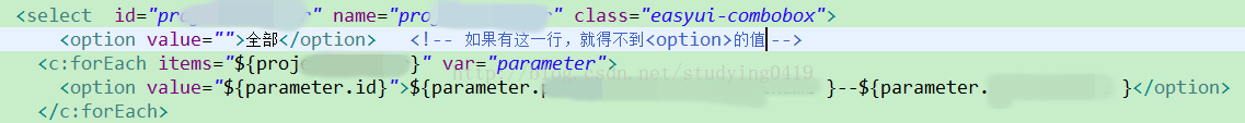 Easyui-datagrid的column的type是combobox时，对valueField,textField,及formatter函数return值的理解