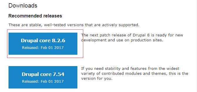 Drupal8的详细建站教程