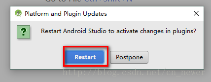 重启Android Studio