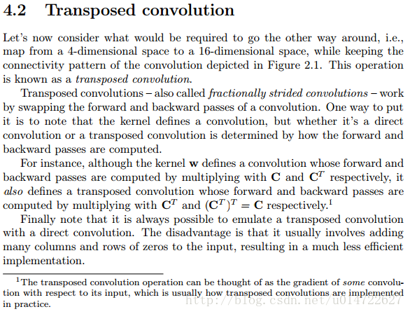 深度学习卷积网络中反卷积/转置卷积的理解 transposed conv/deconv