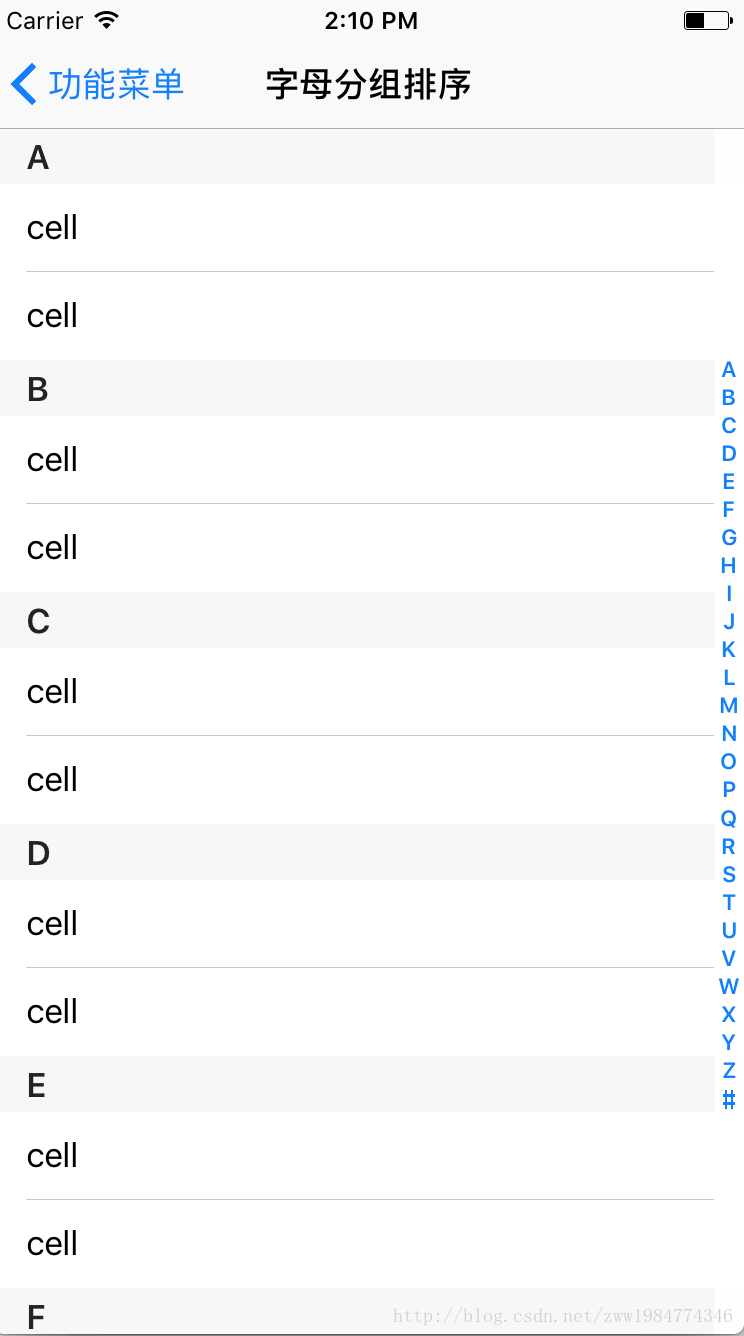 
			
				iOS UILocalizedIndexedCollation排序神器			