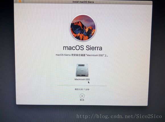 重装 Macos sierra系统  U盘