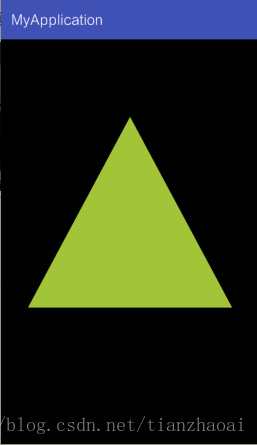 Android OpenGL ES2.0基础（二、画个三角形）
