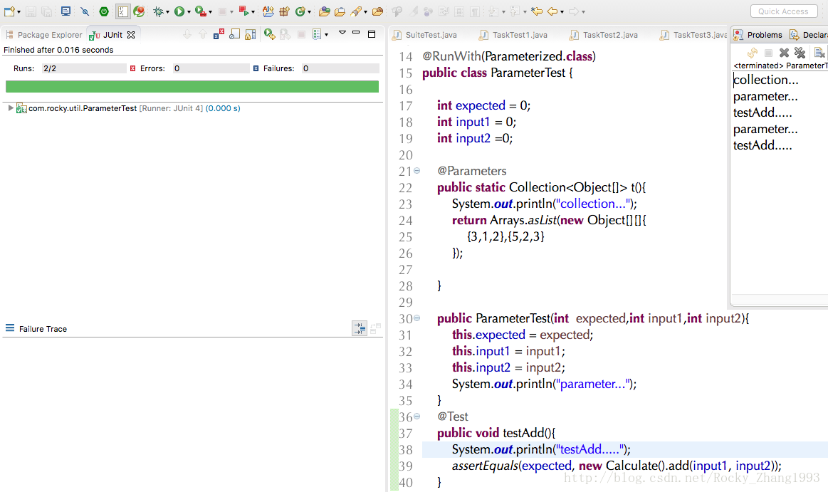 JUnit4 知识小结