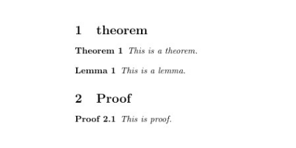 Latex 定理环境 引理 定义 自定义proof 环境 天天向上的专栏 程序员资料 Latex Proof 程序员资料