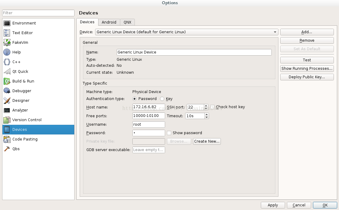 使用Qt Creator进行linux远程调试第5张