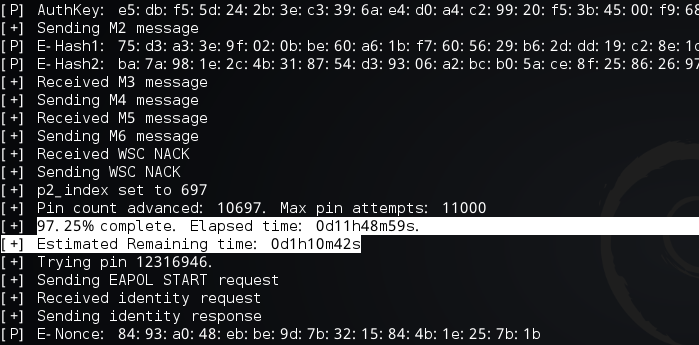 使用reaver命令穷举PIN码破解WPA2-PSK加密的无线网络[通俗易懂]