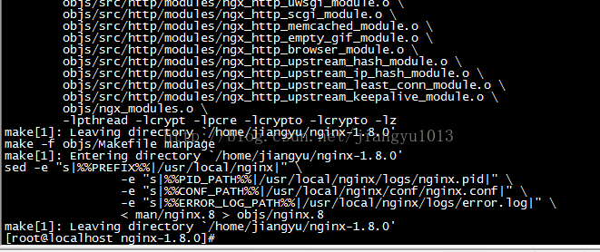 ngingx安装错误 ./configure: error: the HTTP rewrite module requires the PCRE library.