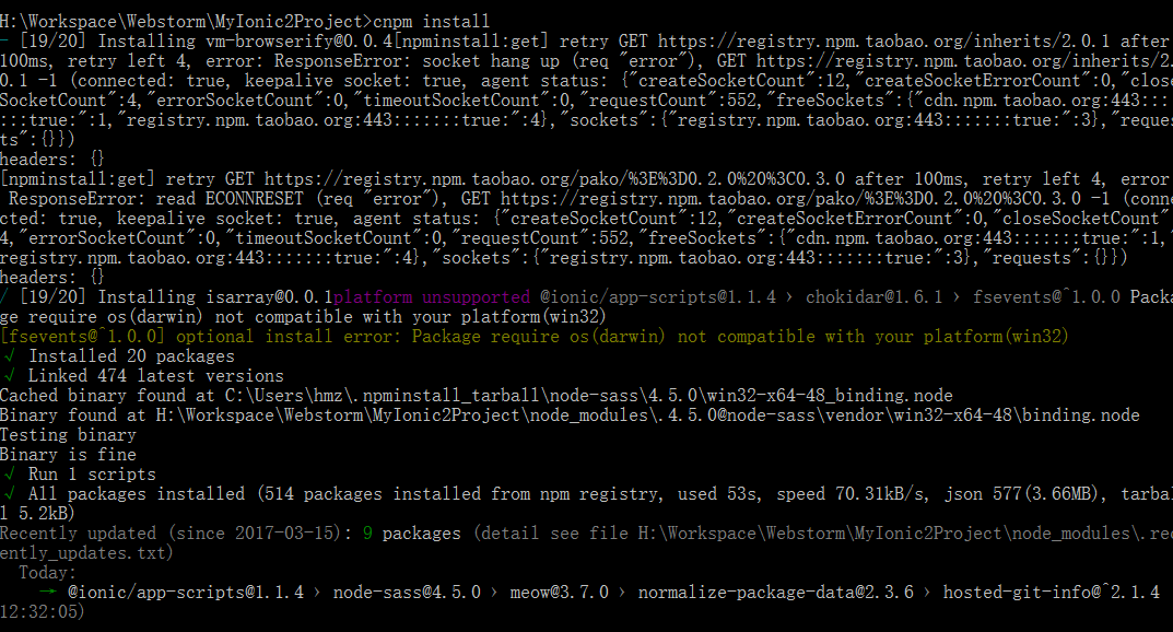 升级Ionic版本后，创建新项目报Error Initializing app错误解决_initializing node原因CSDN博客
