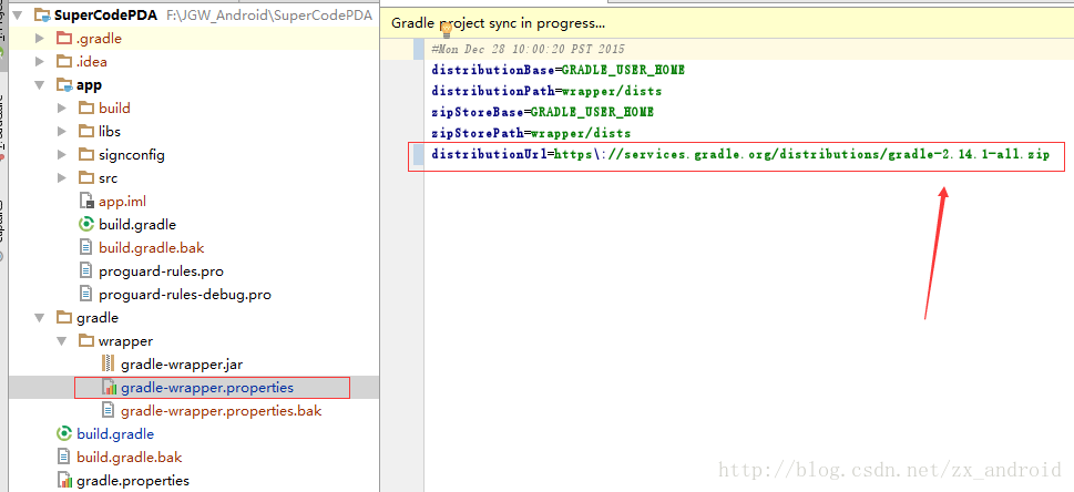 AndroidStudio卡在building “project name”gradle project info