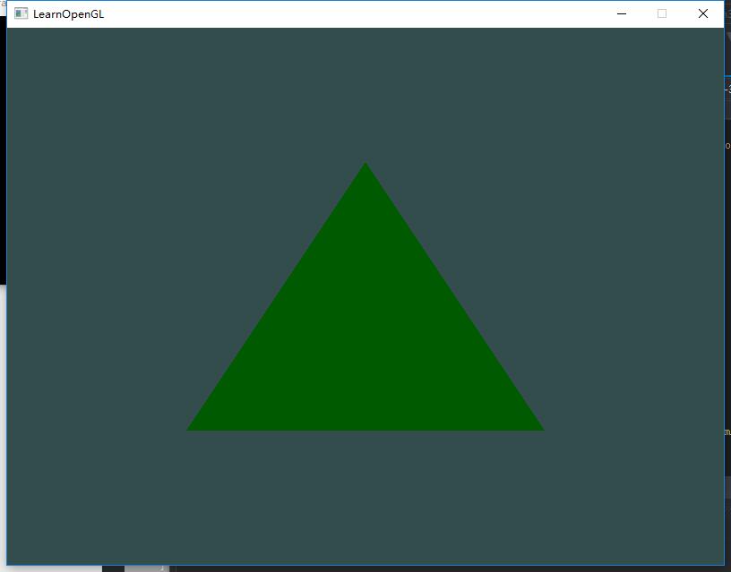 从编译OpenGL库到我的第一个颜色变化的三角形-Shader
