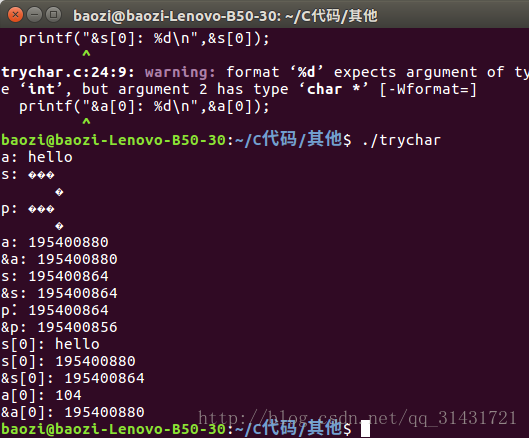 
			
				C语言中 char * char [] char*[] char**以及指针的理解			