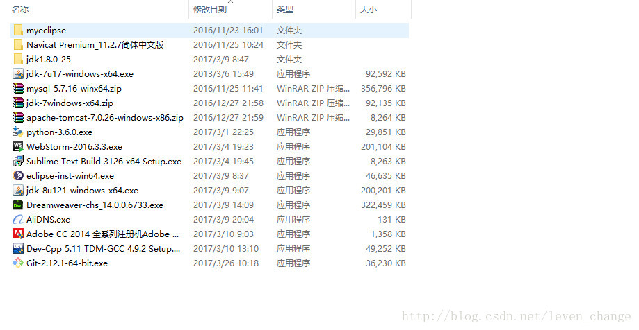 大学时期使用的软件包合辑