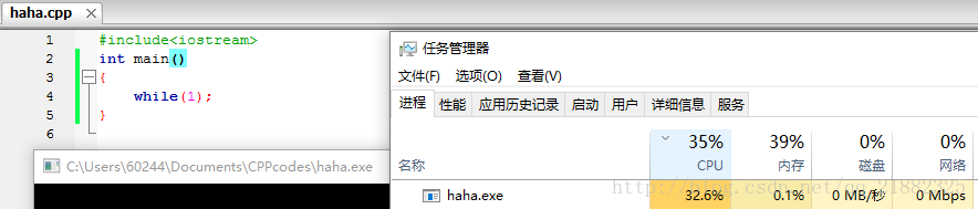 
			
				代码运行时 CPU占用率100%的解决方法			