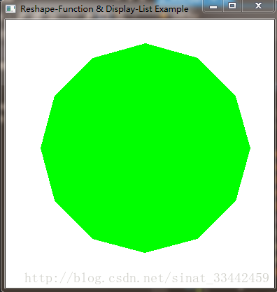 基于opengl简单的实现正n边形 吾尝终日而思矣 不如须臾之所学也 Csdn博客