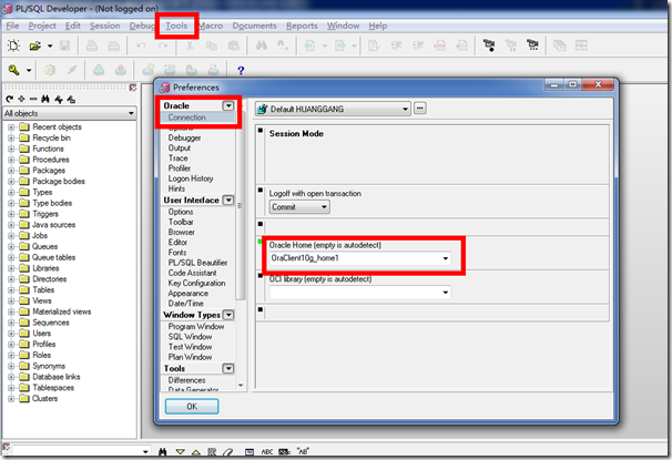 PLSQL连接Oracle数据常见问题ORA-12154: TNS