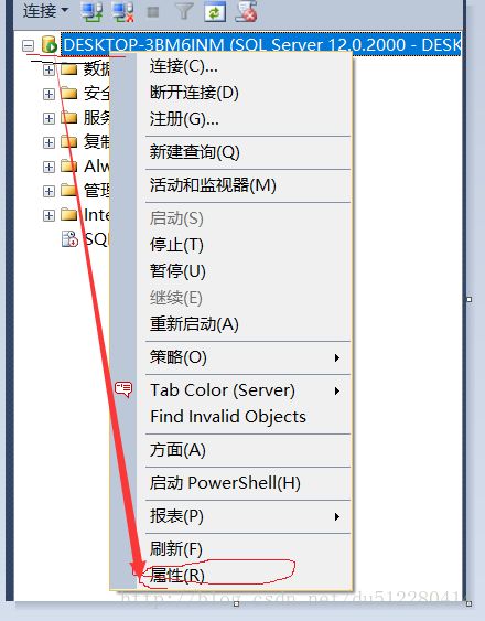 查看SQL Server服务器排序规则