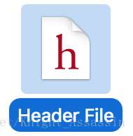Heather File就是存放@interface指令的头文件。