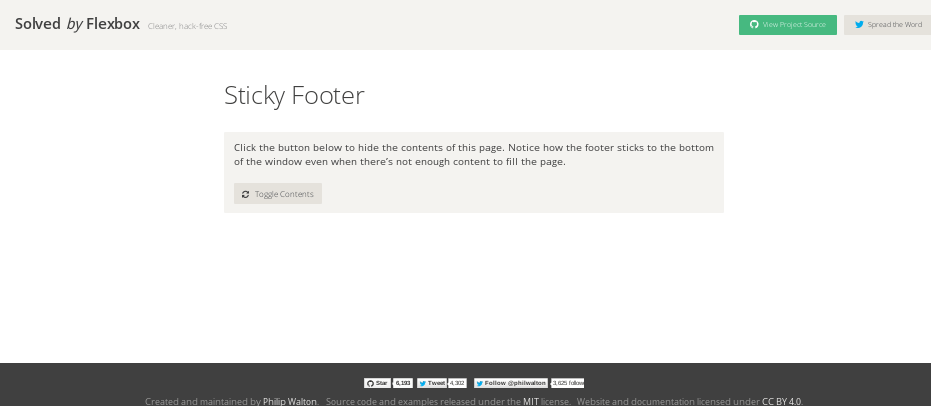 fixfooter