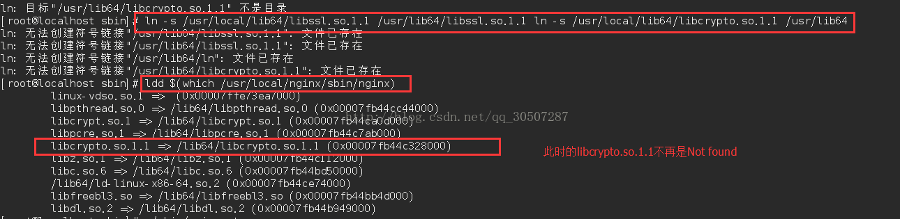 for module filter crypto decrypt libcrypto.so.6 cannot