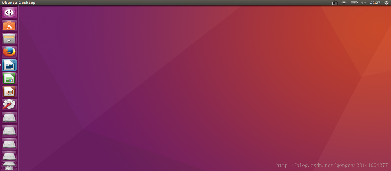 ubuntu16.04版本图形界面