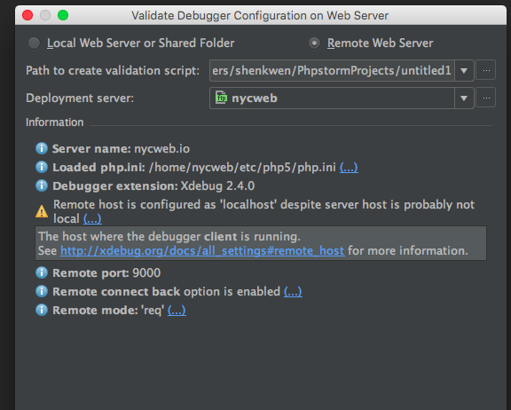 CentOS7 + Phpstorm + Xdebug本地和远程调试配置教程大全_validate Debugger ...