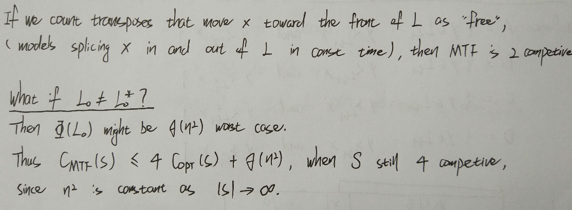 Lecture 14 Competive Analysis