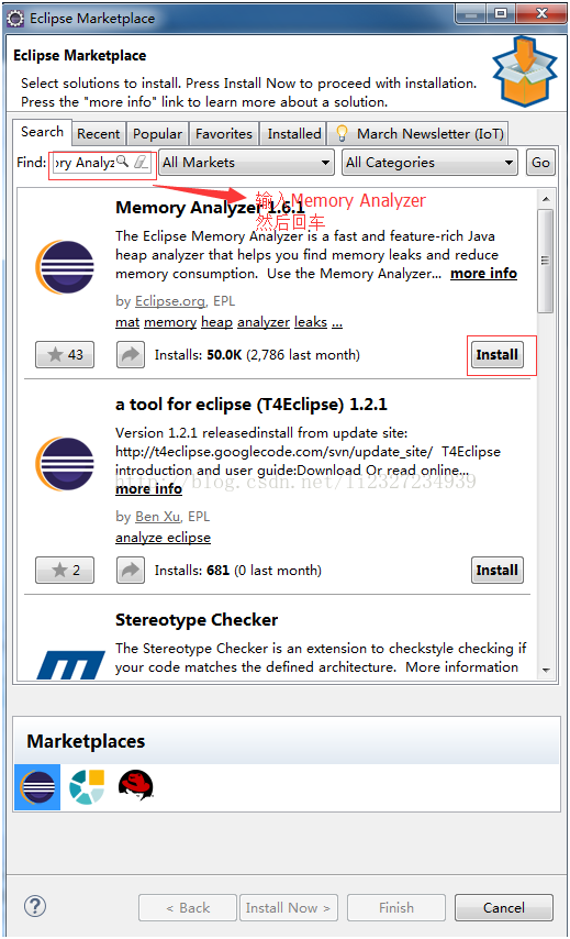 Eclipse安装mat 1 6 Memory Analyzer Tool 1 6 插件方法 木子李的博客