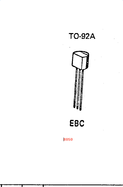 晶体管ebc管脚图图片