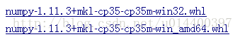 numpy-版本号+mkl-cpPython版本号-cpPython版本号m-win系统位数.whl