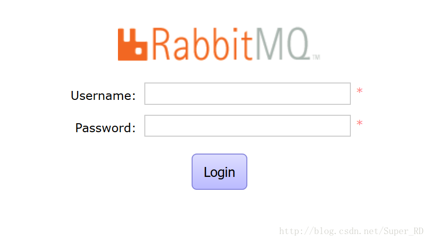 RabbitMQ WEB page management