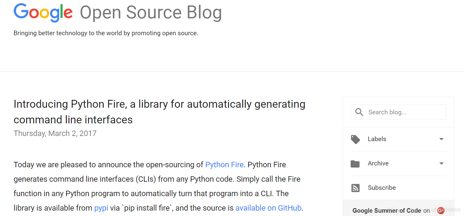 【Python】自动生成命令行工具 - fire 简介